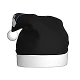  BROLEO Tirelire dans une valise avec chapeau de Noël imprimé pour adulte Halloween fête