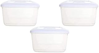 St@llion 10 Litre Large Dry Food Storage Containers Airtight Reusable Food Storage Dispenser Great for Cereal, Flour, Sugar, Baking Supplies Kitchen Pantry Storage Keeper (Pack of 1)