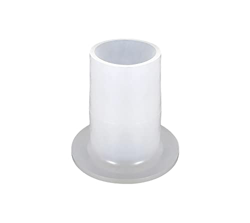 Image of Icon 14804 Spin Fitting, Non-Threaded Inlet Boss, 1-3 /8 inch OD x 1-1 /8 inch ID, White