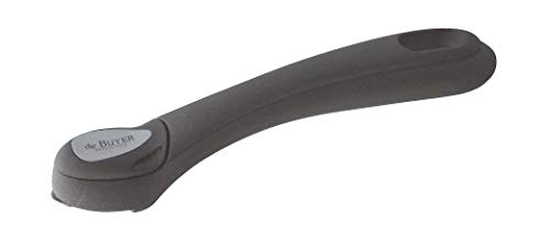 De Buyer 8359.00 Queue Amovible Bakélite 'Toucher Velours' Noire, Noir