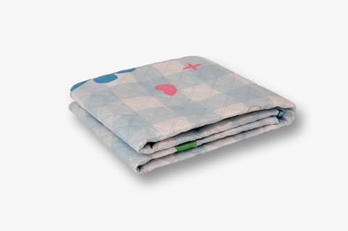 Image of Picnic Blanket Waterproof Camping Mat 200cm Large Beach Picnic Mat with Portable Handy Tote for Travel Sports Home Yoga Park Grass Mat for Baby (Dog Pattern)