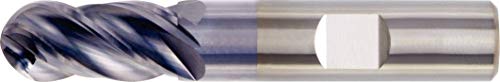 WIDIA Hanita TF4V0013015 VariMill I 4V00 HP Finish/Rough End Mill, Ball Nose, 1.25