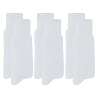 MASH Kit 3 Pares Meia Social Cano Longo Algodão Lisa Masculino Adulto, 3 Pretos, 39-42