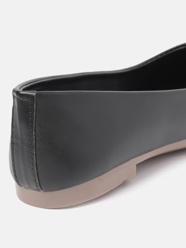 Image of Marc Loire Women's Slip-On Flat Ballerina Shoes for Casual Wear, Party and Formal Occasions