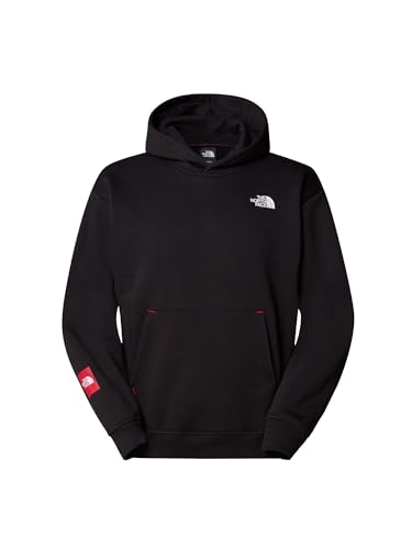 The North Face NF0A89G1JK31 U AXYS Hoodie Sweatshirt Hombre TNF Black Tamaño L