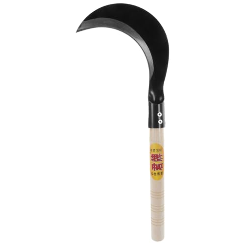 Cuchillo de siega largo con mango de madera YARNOW miniatura 1