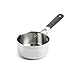Produktbild KitchenAid Classic Stainless Steel 3-Schicht-Kasserolle 14 cm/1 Liter, Plattiert, Induktion, Backofenfest, Stay-Cool-Griff, Silber