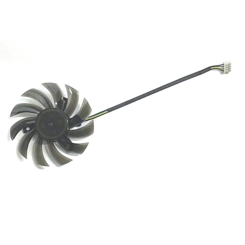 Corrente: 0,35 A Parte di raffreddamento del computer Dissipatore GPU 2FAN 75MM 4PIN FD7010H12S compatibile con il raffreddamento della scheda video 6930 7850 GTX 550 750 770 Ti HD 7870(1 FAN)