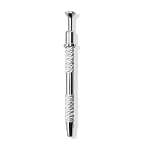 fKiZanthene Pince à Petites Pièces Argentée Outil à Griffes pour Piercing et Bijoux Pince de Préhension pour Changer Piercings et Manipuler Boules...