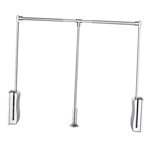 Tringle de penderie réglable pour optimiser un placard haut et nizer