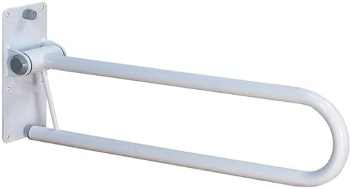 Ayudas Dinámicas doble barra abatible corta 55 cm, apoyo para baño