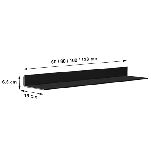 Étagère flottante LED moderne pour valoriser vos objets de décoration