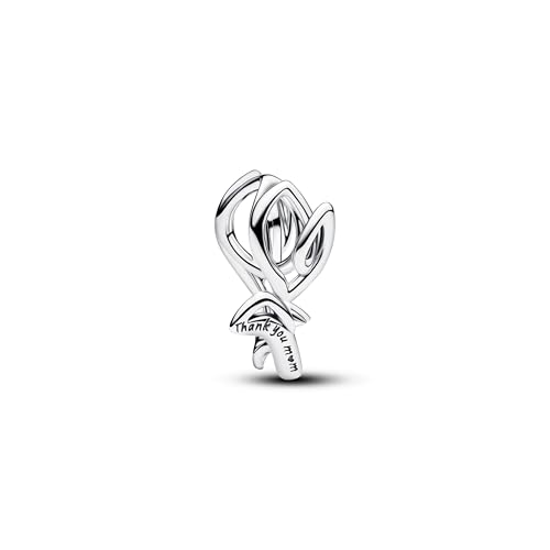 Image of Mom Family Charms Bead for Bracelets and Necklaces Jewelry Charm for Women Valentine Mother's Day
