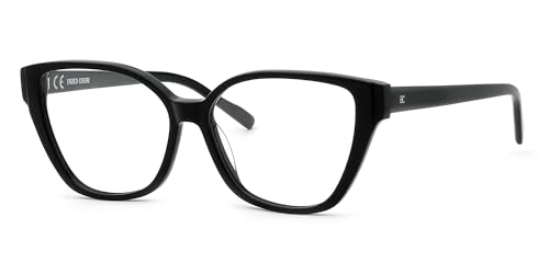 Gafas graduadas ECV186 de mujer compatibles con todo tipo de lentes y montura negra