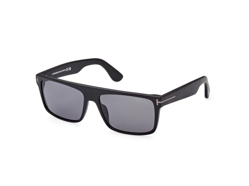 Image of Tom Ford PHILIPPE-02 FT 0999-N Matte Black /Smoke 58 /16 /145 unisex Sunglasses