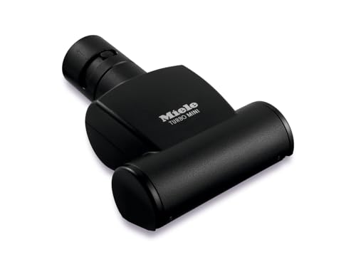Miele Turbo Mini Turbo Brush STB 101, Attachable Handheld Tool for Pet Hair, Compatible with All Miele Vacuum Cleaners, Black