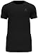 Odlo Herren ACTIVE F-DRY LIGHT ECO Baselayer T-Shirt mit Rundhals, Black, M