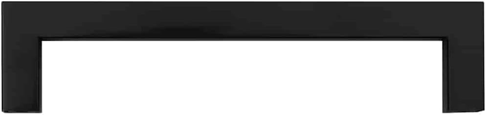 Cabinet Handles 5.1 inch Hole Spacing, 10 Pack Matte Black Stainless Steel Drawer Pulls for Kitchen Cabinets, Cupboards, Dressers and Furniture Hardware