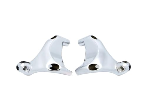 Support repose-pieds moto passager noir pour Sportster XL883 et XL1200