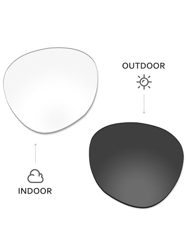 Image of Lenses Replacement for Oakley Coinflip OO4144 Sunglass - Confirm Fit | Scratch Resistant