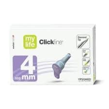 Clickfine DiamondTip Lot de 100 pointes diamantées 0,23 mm (32G) x 4,0 mm