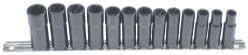LTI TOOLS Deep Twist Socket Set XXX - One Size Universal Socket Set for Bolts, Nuts and Other Fasteners