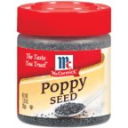 McCormick Poppy Seed 1.25OZ (Pack of 12)