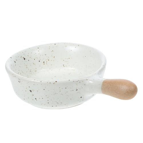 FUNOMOCYA Ceramic Dipping Bowl Japanese Style Sauce Ramekin Handle for Soy Sauce Dipping Ice and Seasonings