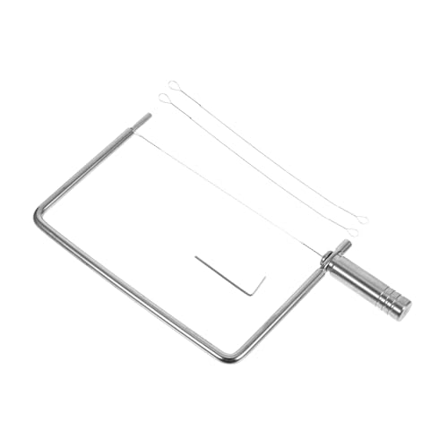 OUNONA Handheld Cheese Slicer Stainless Steel Kitchen Slicer with Wire Cutter for Versatile Food Preparation Compact Design for Easy Storage Includes Multiple Cutting Tools for Various