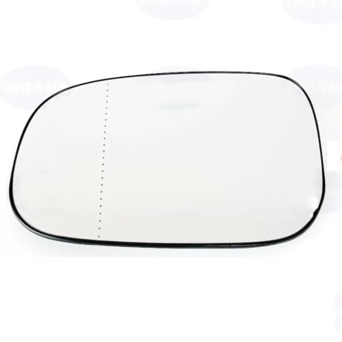 Verre de rétroviseur pour Volvo C30 V50 miroir de rechange chauffé grand angle