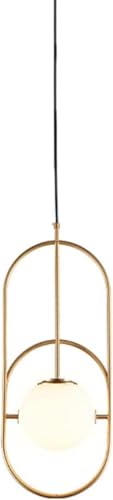 Plafonnier suspendu LED or art à lumière tamisée pour créer un design lumineux unique