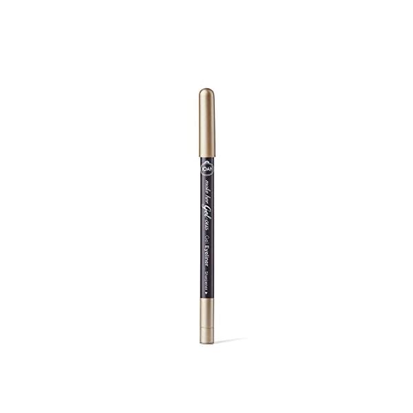 JOAH Make Her Gel-ous Gel Eyeliner with Self-Sharpening Pencil, No-Tug Waterproof Formula & Long-Lasting Finish & Color Definition, Creamy Gel Texture, Black