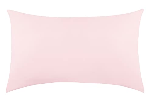 EVERYDAY KIDS 3 Piece Toddler Sheet Set - Soft Breathable Microfiber Toddler Bedding - Includes a Flat Sheet, a Fitted Sheet and a Pillowcase - Solid Pink