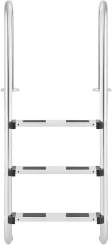 Escalera para piscina 4 niveles acero inoxidable 304 miniatura 7