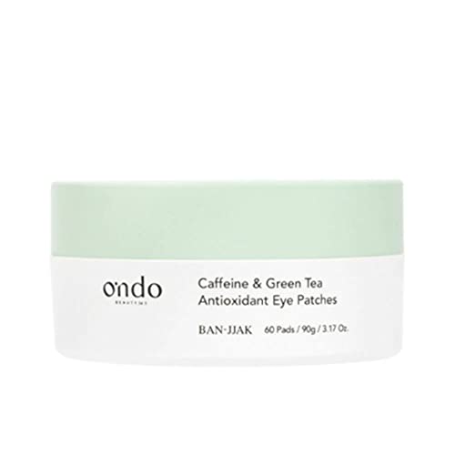 Ondo Beauty 36.5 Parches antioxidantes para ojos con cafeína y té verde - 90 ml