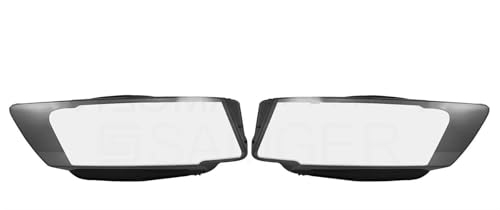 Vitres de phares avant pour Audi A5 S5 RS5 boîtier optique en verre de rechange haute clarté