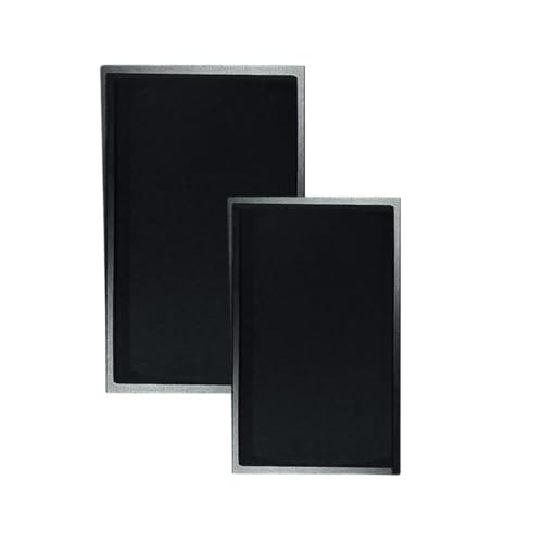 Image of Professional 4-Inch Speaker Cabinet Box, Black Empty Enclosure with Dual Circular Cutouts, Surround Sound System Cabinet (Pack of 2)