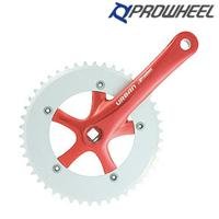 Dish Fixie Bike 46 Teeth/165 mm Red