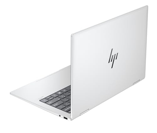 Image of HP Envy x360, Enhanced by AI, AMD Ryzen 7 8840HS,32GB LPDDR5, 1TB SSD, 14-inch (35.6 cm),3K (2880 x 1800),OLED, Radeon Graphics, 5MP IR Camera, Poly Studio (Win 11, MSO 2021, Silver, 1.39kg),fa0986AU