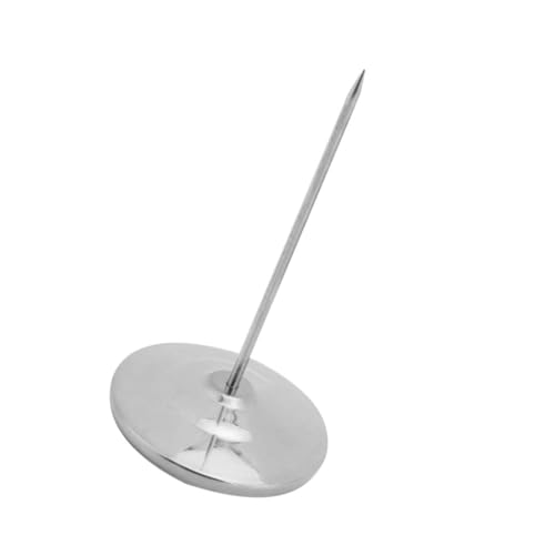 Gogogmee Edelstahl Menü spieß mit Anti rutsch basis Beleghalter für Restaurant Bar Robuster Desktop order halter für Geordnete Rechnungen und Bestellungen Gogogmee Edelstahl Menü spieß mit Anti rutsch basis Beleghalter für Restaurant Bar Robuster Desktop order halter für Geordnete Rechnungen und Bestellungen