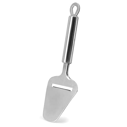 Cheese Slicer Stainless Steel, Cheese Knife Heavy Duty Plane Cheese Cutter, Shaver, Server for Semi-Soft, Semi-Hard Cheese - Image 9