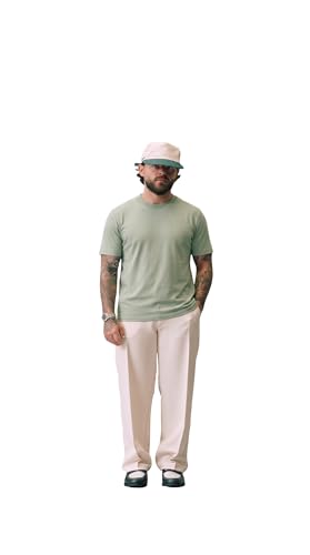Image of Men's Solid Round Neck T-Shirt | Regular Fit Cotton Casual Tee | Half Sleeve | S to 3XL Sizes | Soft Breathable Everyday Wear for Daily Use, Gym, Summer & Casual Wear
