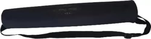 Image of Flute Carry Bag with Shoulder Strap - Durable Padded Cover for Bansuri & Bamboo Flute - Lightweight Protective Storage Case (Black) CA-01