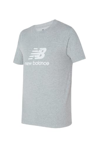 New Balance Sport Essentials Logo Camiseta para Hombre Athletic Grey S