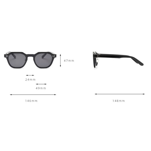 ZIUTNSAV-Polarized Rivet Sunglasses Women Sunglasses Men Glasses UV400 Eyeglasses Shades3