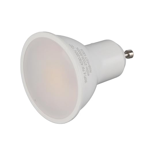 Atyhao X}[g LED d GU10 \ RGB WW WiFi - 2700K-6500K \ȃzCgRg[ AVX^gAAlexa ^C}[yz[ItBXp