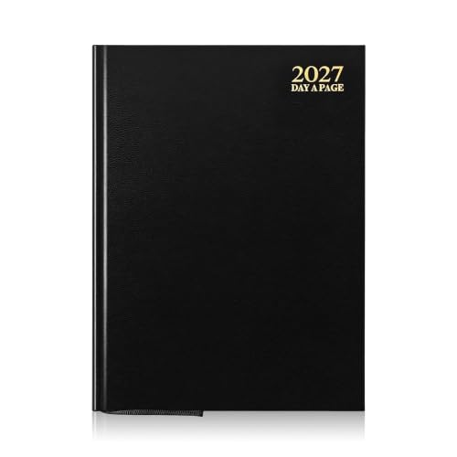 Image of G4GADGET A4 2027 Day a Page Black Diary Hardback