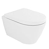 WC-SITZ MIT ABSENKAUTOMATIK - Der WC Sitz verfügt über eine hochwertige Soft-Close-Funktion (Absenkautomatik), so dass das schließen vom Deckel geschmeidig und geräuschlos ist. Der Toilettendeckel besteht aus antibakteriellem Duroplast. Durch die spezielle Befestigungsart, lässt sich der Sitz per Knopfdruck leicht entfernen und mühelos reinigen (Easy-Clear). Der Toiletten Sitz ist einfach zu montieren und sorgt durch die Metallbefestigung für ein sicheren Halt des Sitzes.