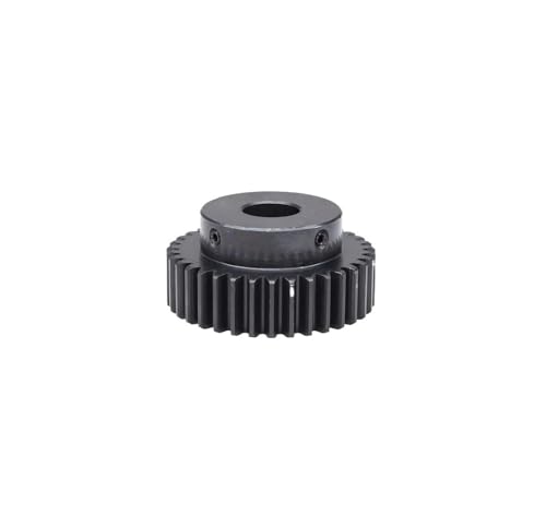 Bevel Gear Pinion Hardware Mechanical 2M-35T/36T Bore 10/12/14/15/19/20/25 Mm Gear Wheel Blackening Carbon Steel Teeth Height 20mm Gear Height 35mm(2M36T - Bore 10 mm)