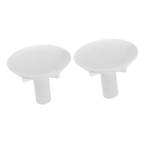Tofficu 2 Piezas Tapones para Fregadero Cubre Blancos Abs Duradero para Baño Cocina Embellecedor Lavabo Sello Fregadero Accesorios Multipropósito